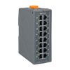 Unmanaged 16-port Industrial 10/100 Base-TX Ethernet SwitchICP DAS